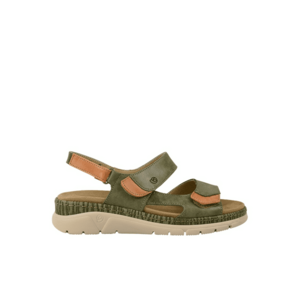 Sandale casual - dama - AIR FUNCTION SYSTEM - 12501 verde - piele naturala 12501 imagine
