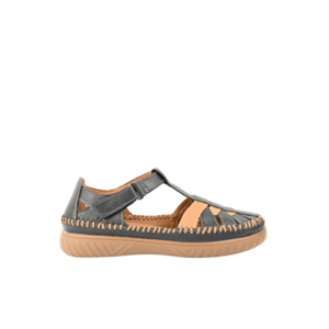 Pantofi casual - dama - KL60027B bleumarin - piele naturala imagine