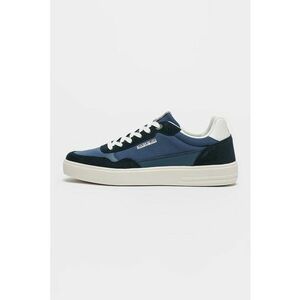 Pantofi sport din piele cu model si garnituri din material sintetic imagine