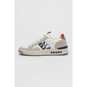Pantofi sport din piele cu model si garnituri din material sintetic imagine
