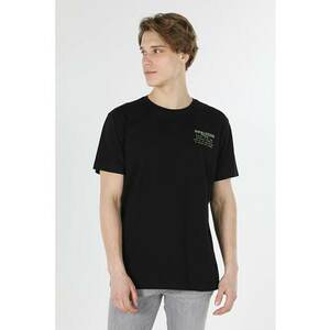 Tricou Cu Maneca Scurta De Barbati NegruComfort Fit imagine
