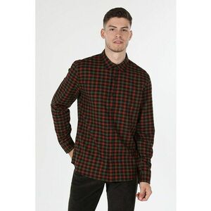 Camasa Cu Maneca Lunga De Barbati Maro Slim Fit2 imagine