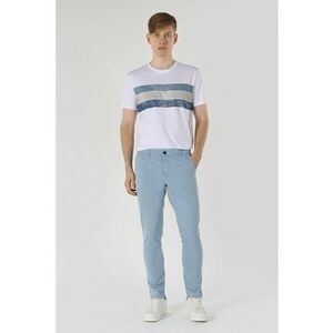 Pantaloni De Barbati Albastru Slim Fit imagine