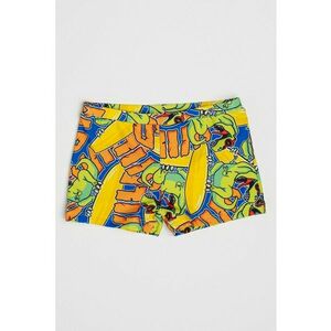 Pantaloni scurti cu imprimeu si talie elastica imagine