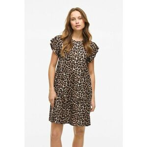 Rochie lejera cu animal print imagine
