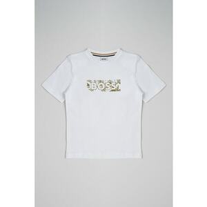 Tricou cu decolteu la baza gatului si logo imagine
