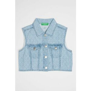 Vesta crop din denim imagine