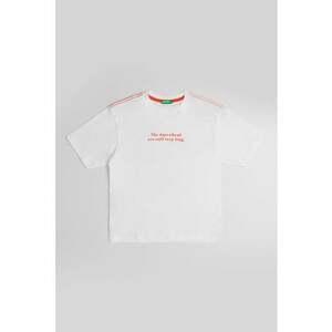 Tricou de bumbac cu imprimeu imagine