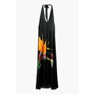 Rochie de plaja cu design tropical imagine