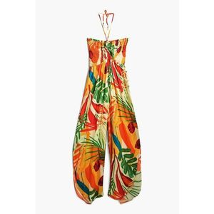 Salopeta cu imprimeu tropical - pentru plaja imagine