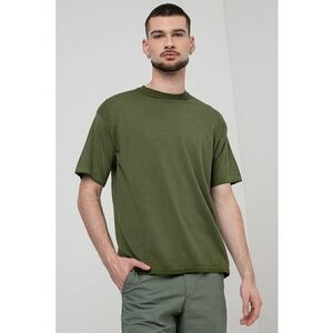 Tricou regular fit cu decolteu la baza gatului imagine