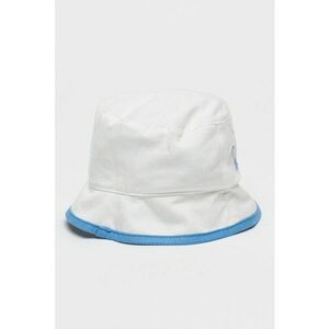 Palarie bucket cu model reversibil - Alb - Albastru azur imagine