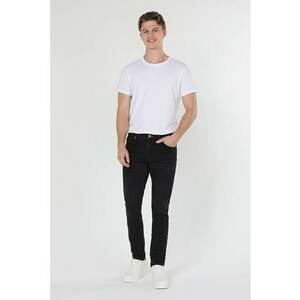 Pantaloni De Barbati Negru Slim Fit 041DANNY imagine
