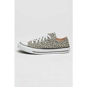 Pantofi sport low-cut cu model animal print imagine