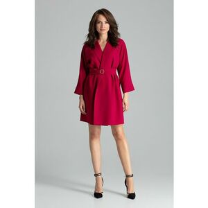 Sacou elegant dama burgundy - poliester - imagine