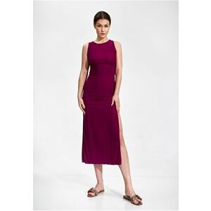 Rochie de seara M864 - rosu - fara maneci - poliester 95% - elastan 5% imagine