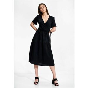Rochie model M872 - bumbac - negru imagine