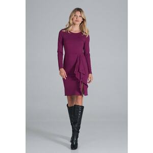 Rochie M839 - violet - viscoza imagine