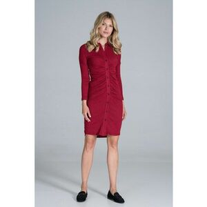 Rochie M824 - cu detalii elegante - viscoza imagine