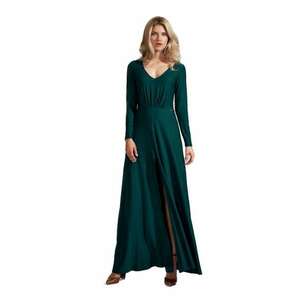 Rochie eleganta dama - Movret - verde imagine