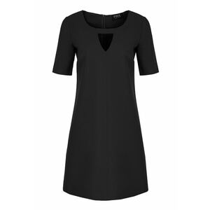 Rochie mini neagra - eleganta - poliester imagine