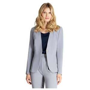 Jachetă formală de damă Pelydd M678 gri imagine