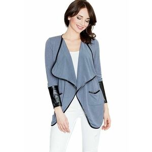 Sacou casual dama Gwendovien K112 gri imagine