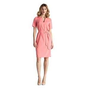 Rochie mini dama Blancherawd M669 coral imagine