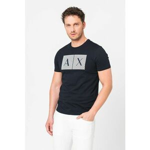 Tricou slim fit de bumbac cu imprimeu logo imagine