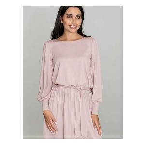 Rochie roz - casual - viscoza - imagine