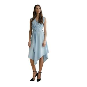 Rochie de cocktail 5902194381109 - Poliester/Elastan - Albastru - imagine