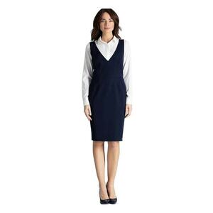 Rochie - Poliester/Viscoza - De zi - Bleumarin imagine