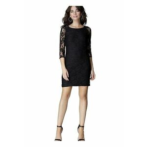 Rochie - Poliester/Elastan - Negru - Scurta imagine