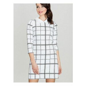 Rochie midi - Poliester - De zi - Alb imagine