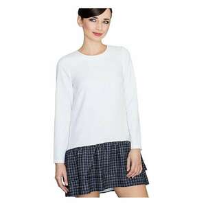 Rochie de zi - Poliester - Alb imagine