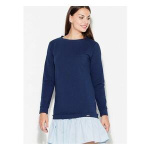 Rochie de zi cu zi - casual - confortabil - material usor - albastru imagine