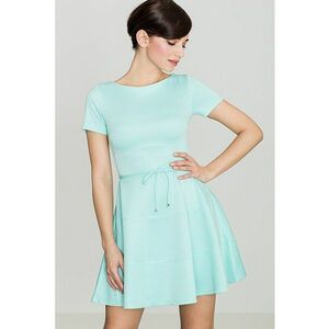 Rochie evazata mint - poliester 95% - elastan 5% imagine