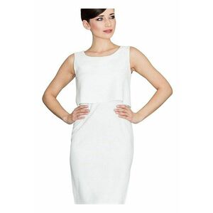 Rochie de cocktail - Poliester/Elastan - Bej imagine