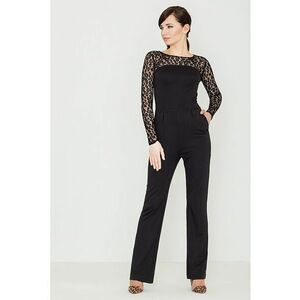 Salopeta dama - neagra - viscoza - imagine