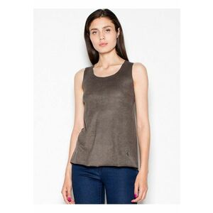 Tricou dama lejer - decolteu semicircular - verde - piele intoarsa imagine