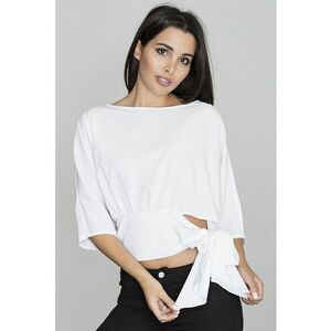 Bluza dama - Poliester/Elastan - Alb imagine