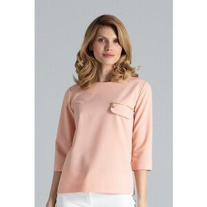 Bluza dama - Formala - Poliester/Viscoza - Roz - imagine