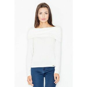 Bluza dama - Viscoza/Elastan - Alb imagine