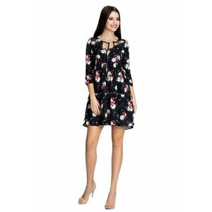 Rochie mini dama Anghan M598 neagra imagine