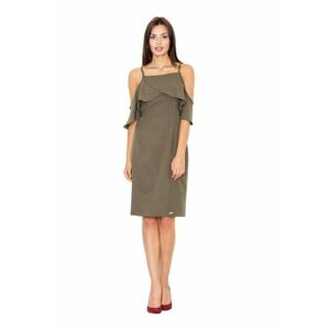 Rochie mini dama Cyrion M478 olive imagine