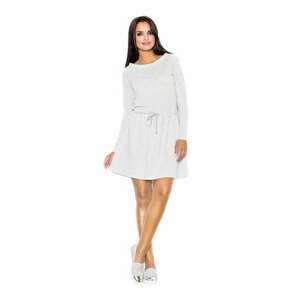 Rochie mini dama Bedird M334 gri deschis imagine