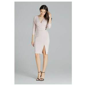 Rochie de seara dama Saskia L086 roz deschis imagine
