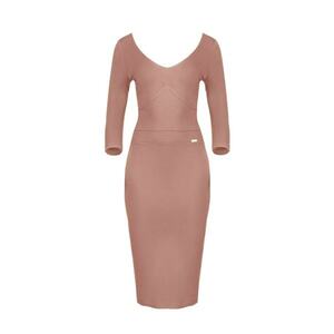 Rochie de seara dama Uddevalla K476 maro imagine