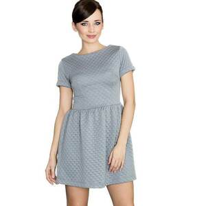 Rochie mini dama Tengoire K147 gri imagine