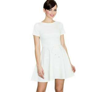 Rochie mini dama Condwivere K090 ecru imagine